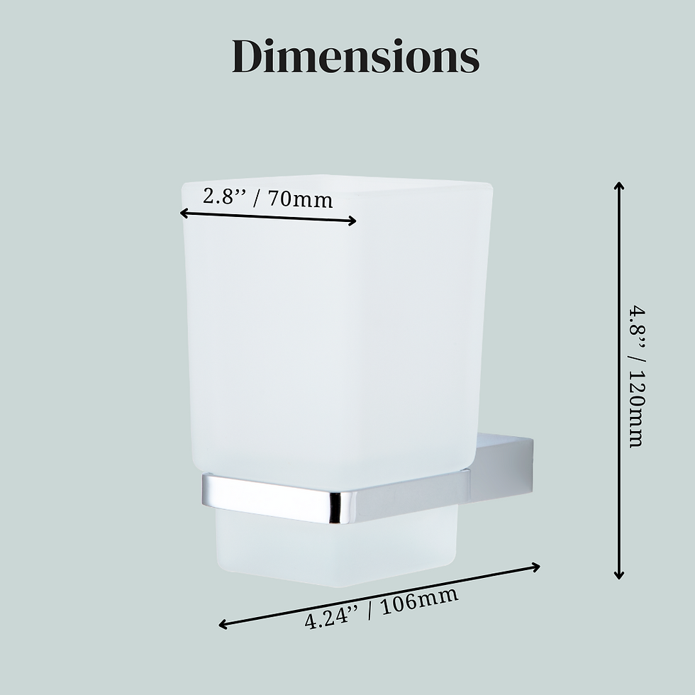toothbrush tumbler dimensions