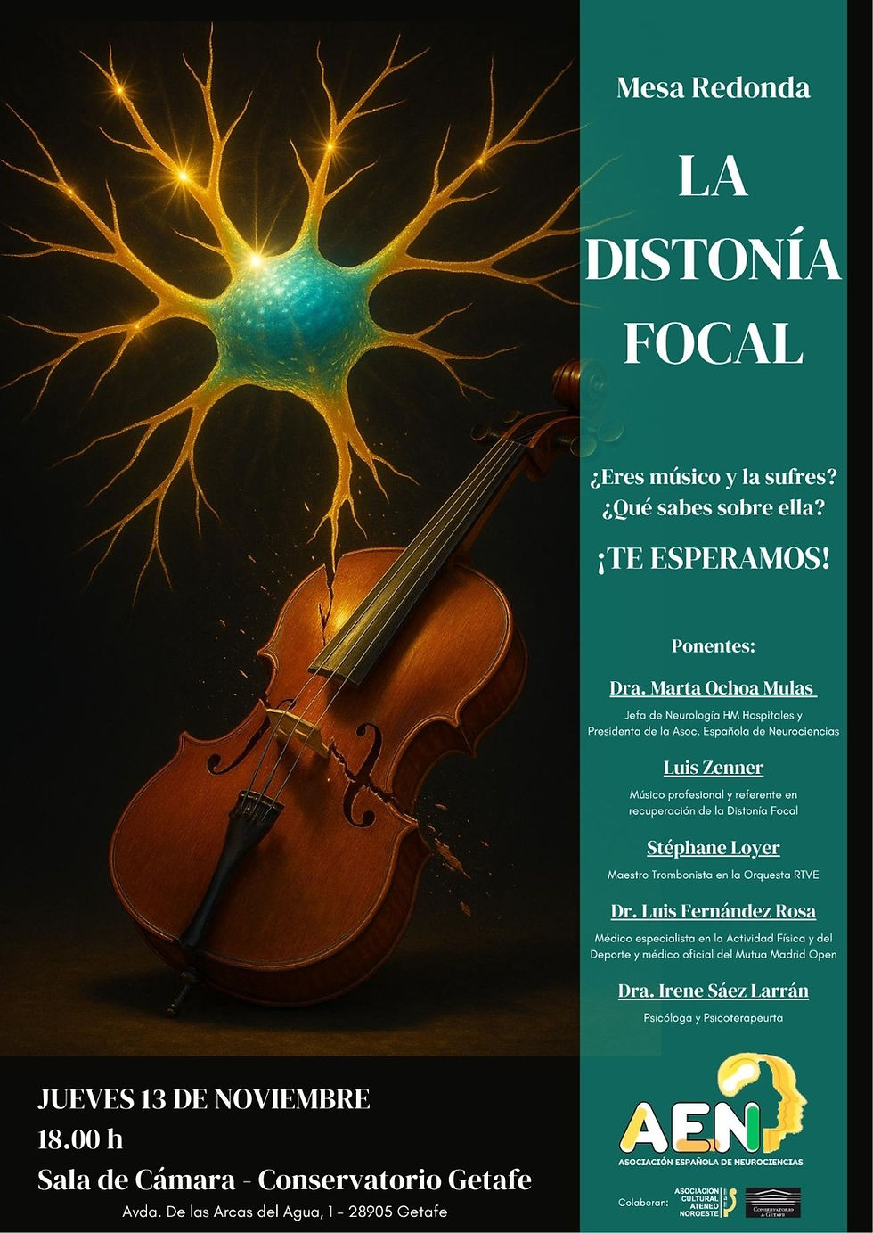 Mesa redonda: La distonía focal en músicos