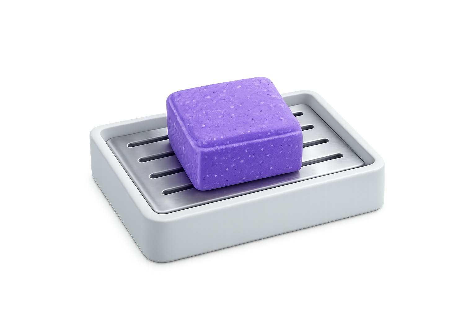 10 Body Wash Exfoliante Sólido de Lavanda de 100g