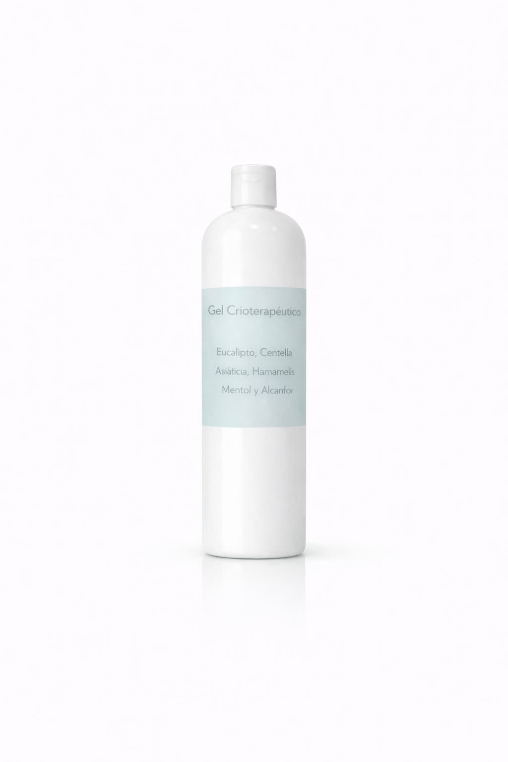 Gel Crioterápeutico -Eucalipto, Centella Asiática, Hamamelis, Mentol y Alcanfor