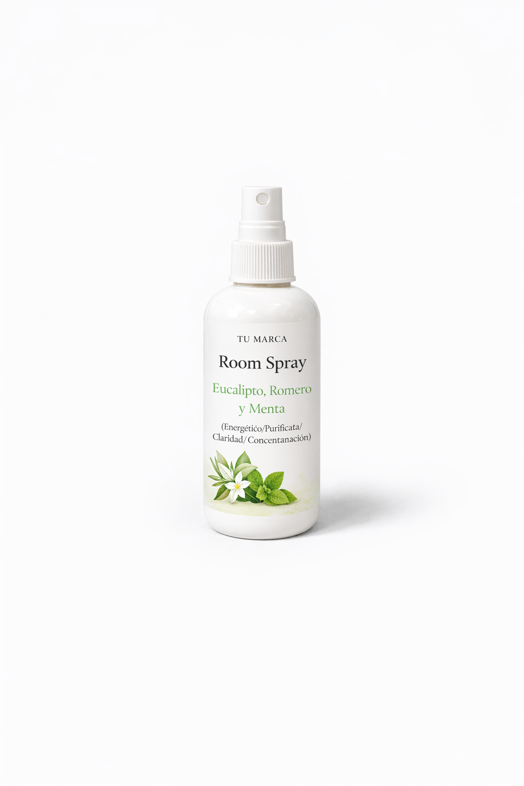 10 Room Spray de Eucalipto, Romero y Menta - Energético/Purificante/Claridad
