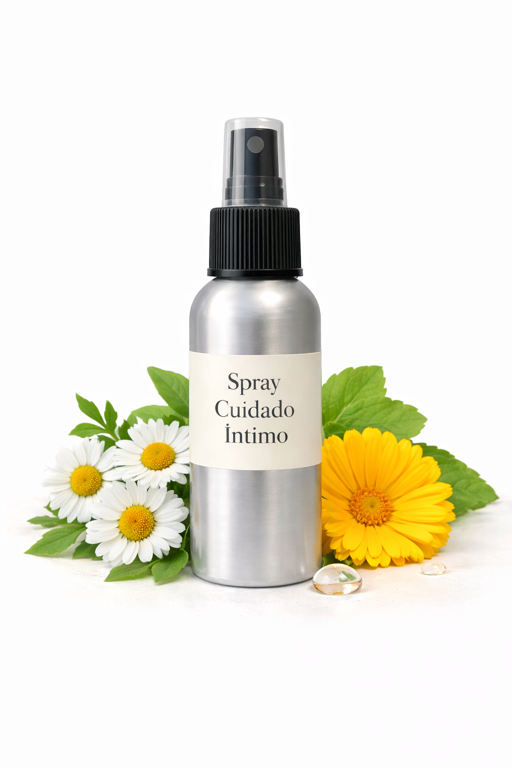 10 Spray Cuidado íntimo con Manzanilla y Caléndula