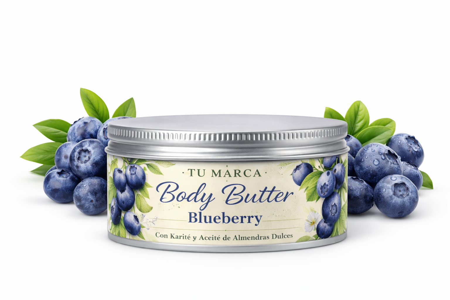 10 Body Butter de Blueberry