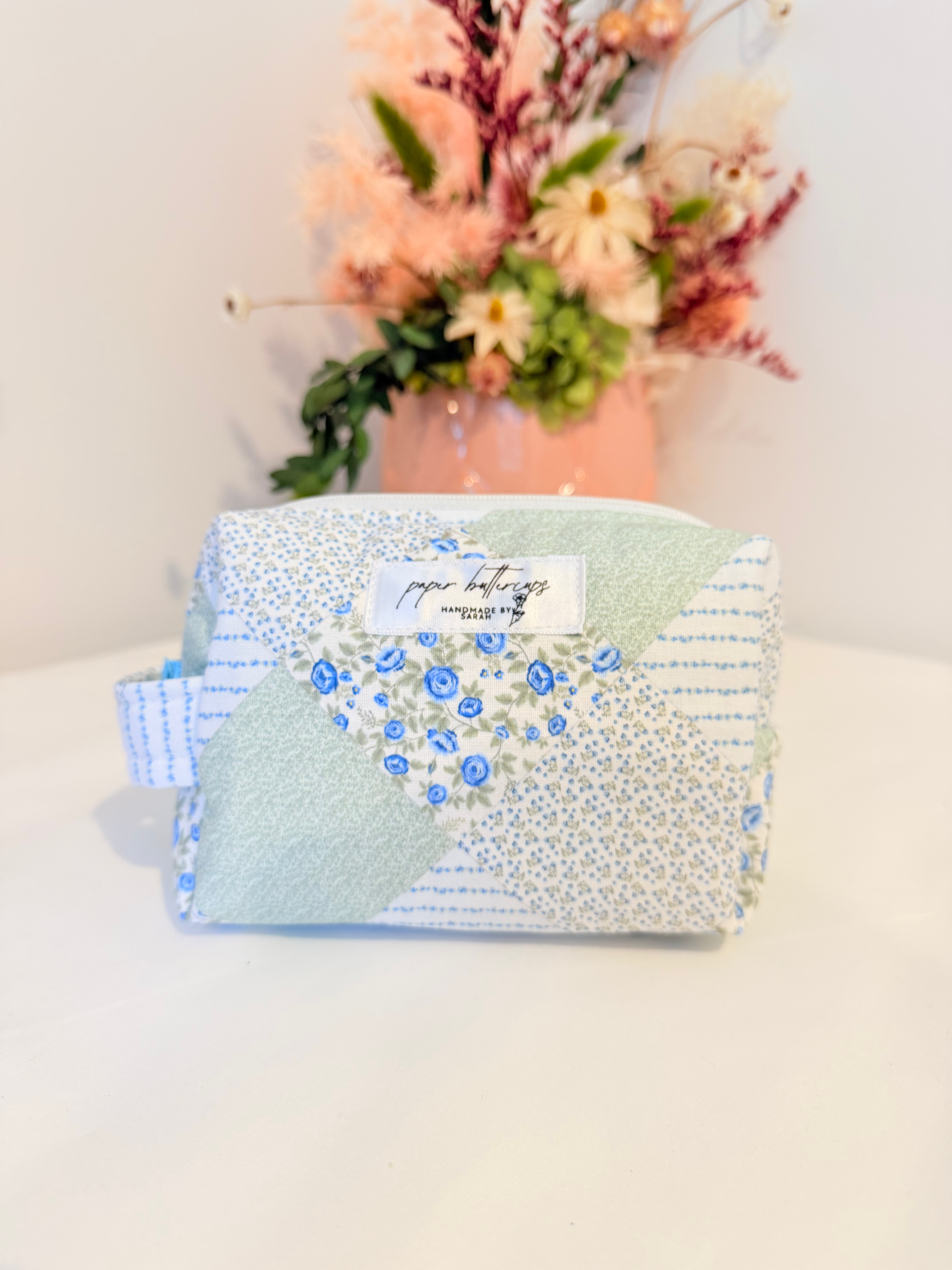 Makeup Bag - Bluebell Patch