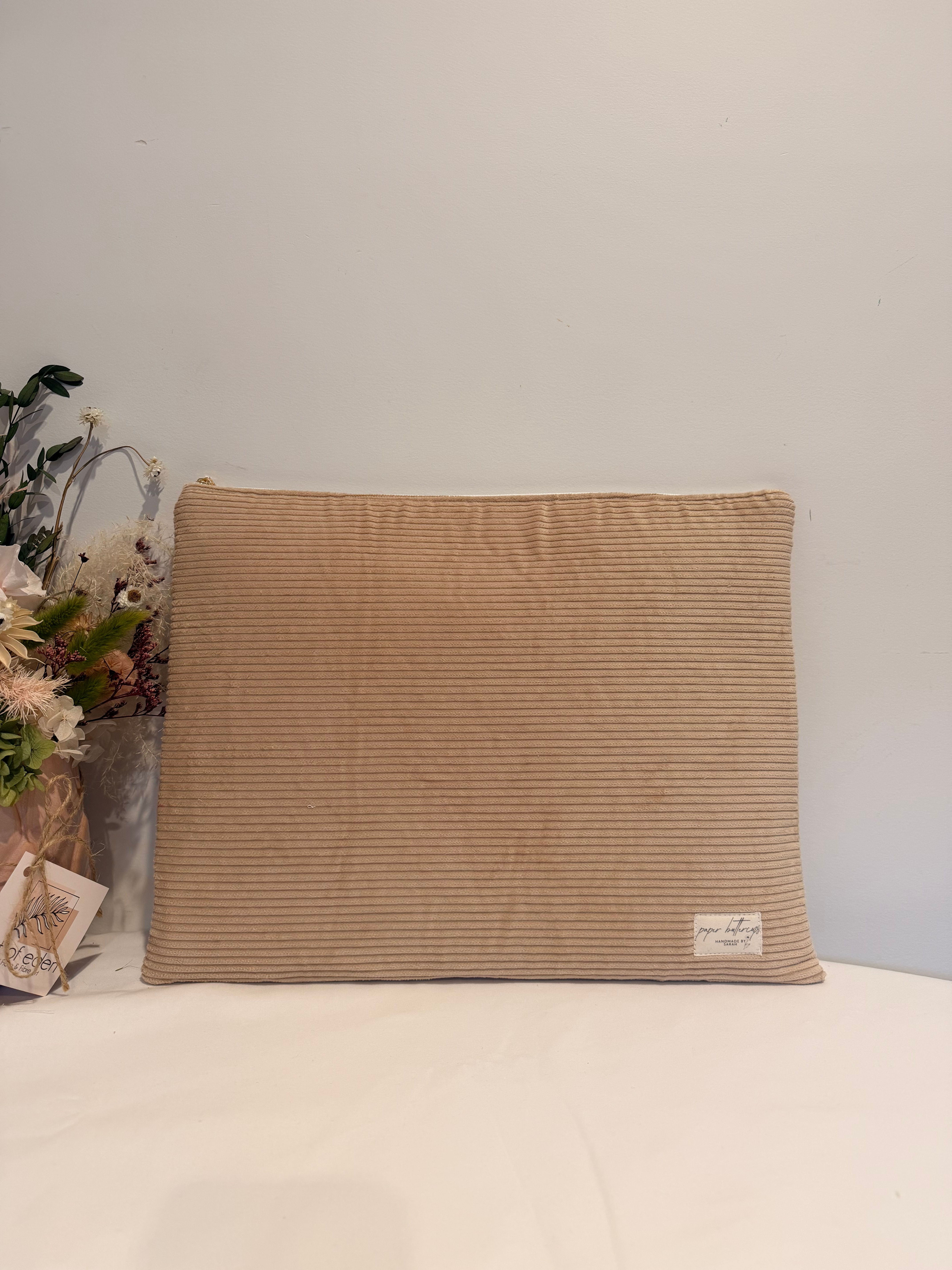 Laptop Sleeve - Limited Edition Corduroy Tan