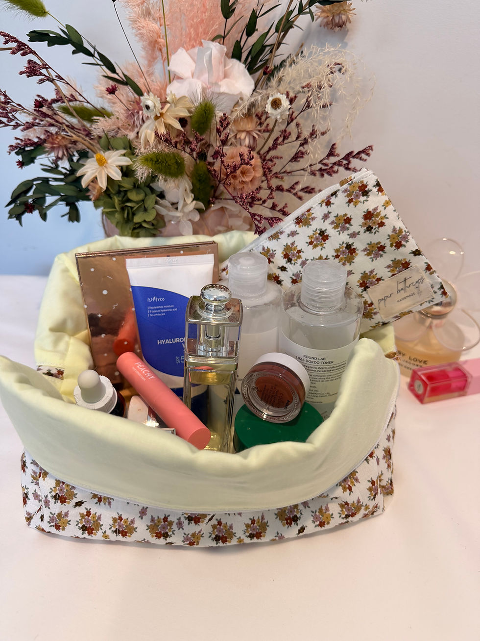 Thumbnail: Makeup Bag - Autumn flowers