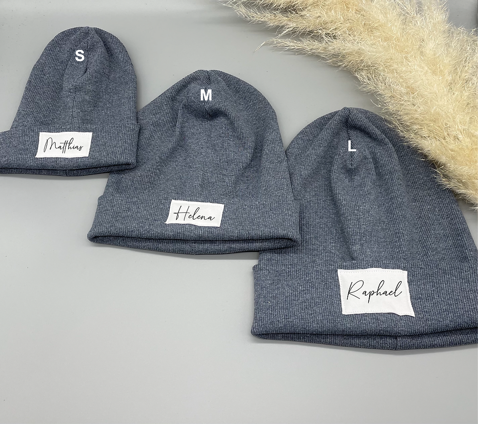 Miniaturbild: Ripp Beanie & Loop Set
