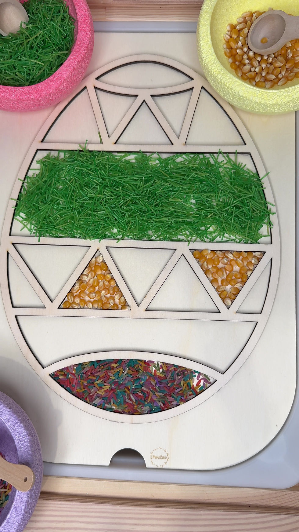 Miniaturbild: Aktivitätsplatte Osterei 3D (Trofast)