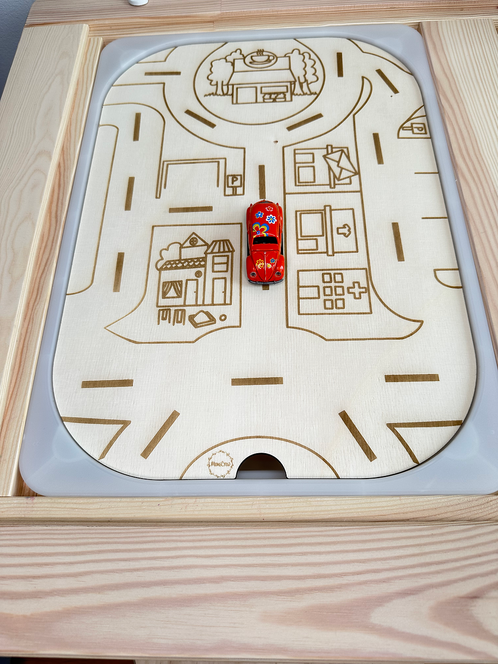 Miniaturbild: Aktivitätsplatte Straße (Trofast)