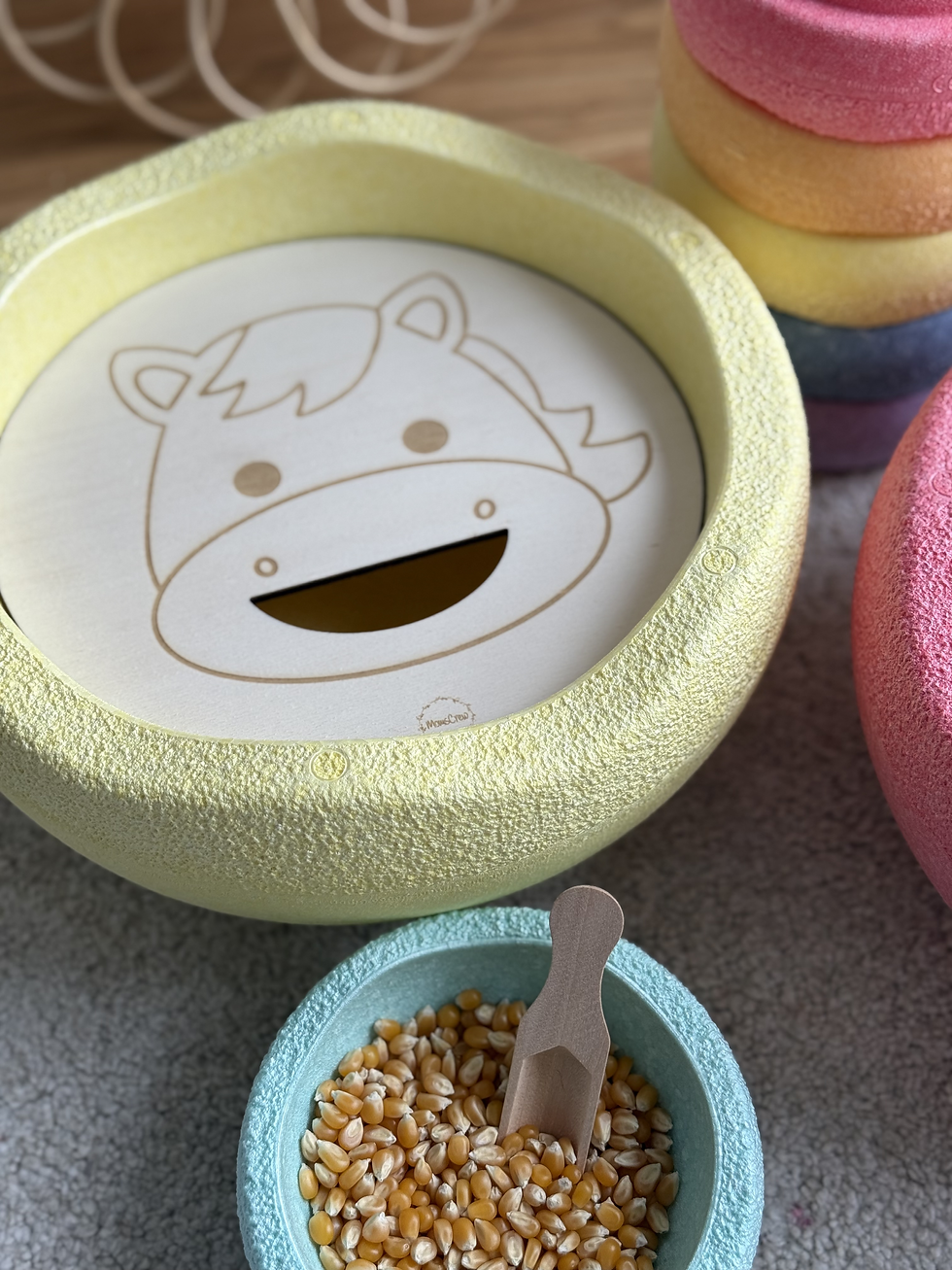 Miniaturbild: Aktivitätsplatte Tierkopf (Stapelsteine)
