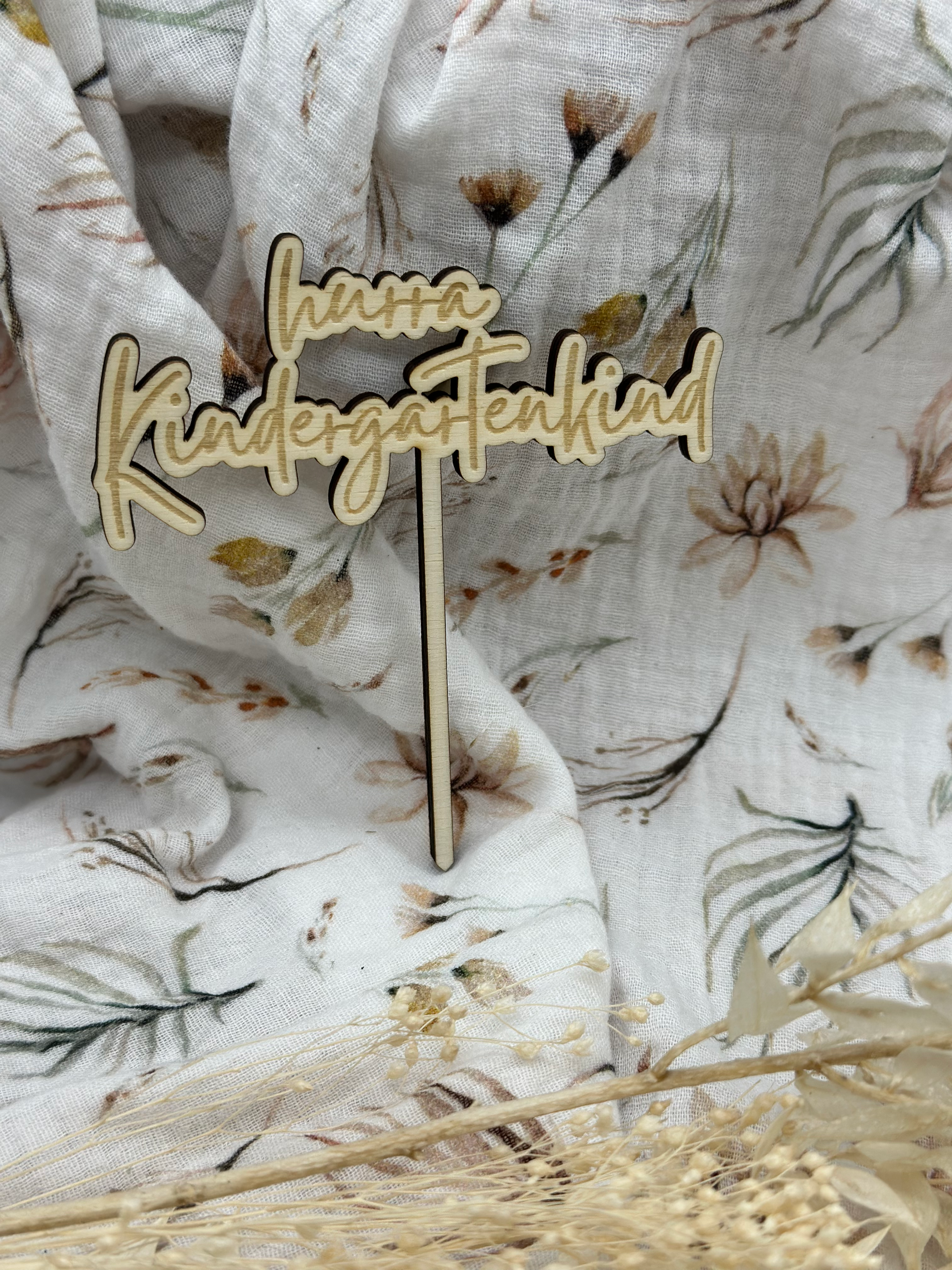 Topper Hurra Kindergartenkind