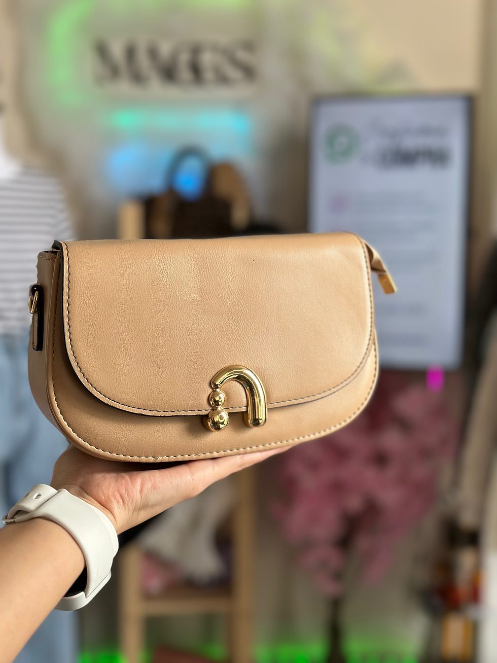 Miniatura: Bolso pequeño varios colores con correa ajustable