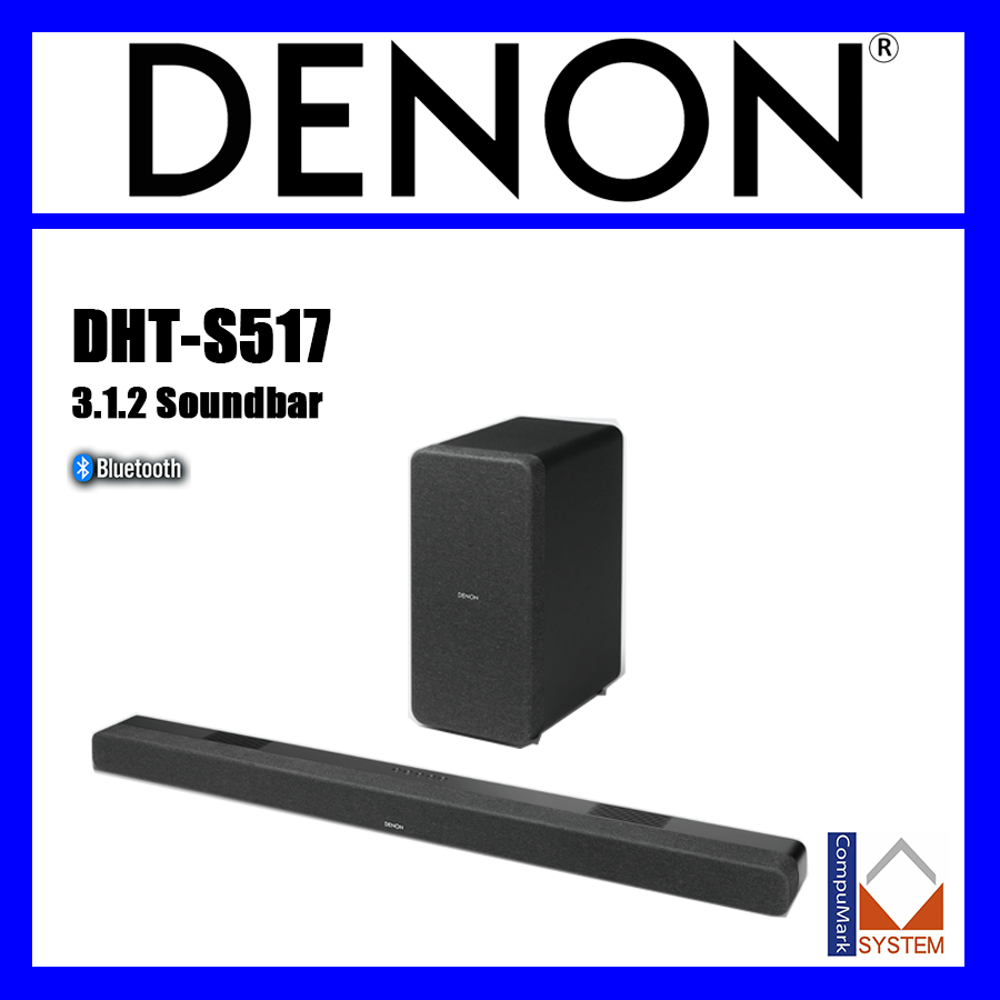 DENON - DHT-S517 3.1.2ch Soundbar