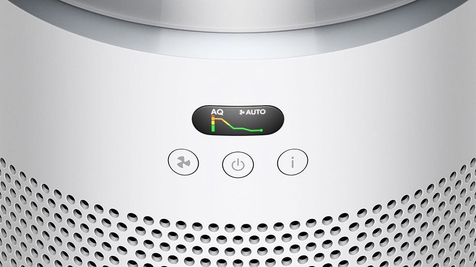 縮圖：Dyson HushJet Purifier Compact 空氣清新機 HJ10 (黑色/冰川藍)