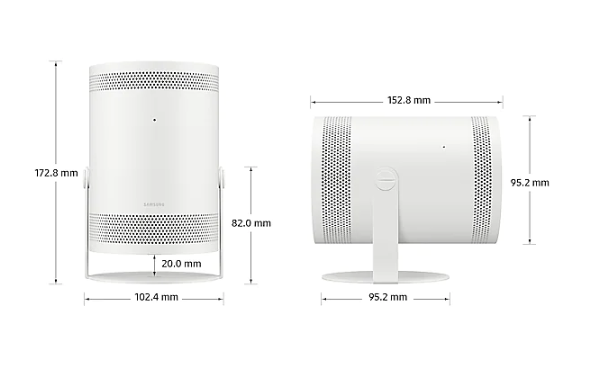 縮圖：Samsung The Freestyle 微型智慧投影機 SP-LSP3BLAXZK