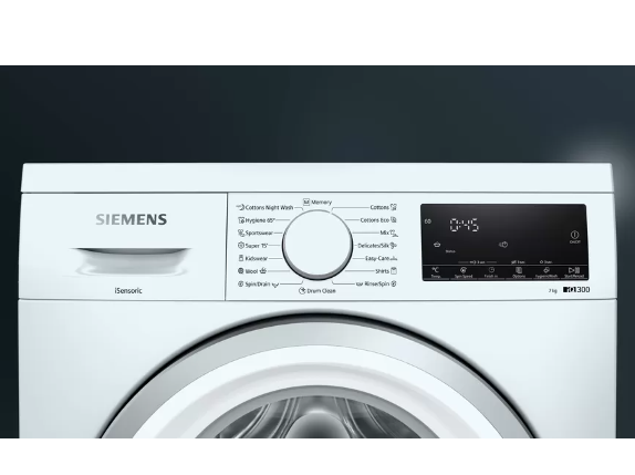 縮圖：Siemens iQ300 纖巧型洗衣機 7 kg 1400 轉/分鐘 WS14S467HK