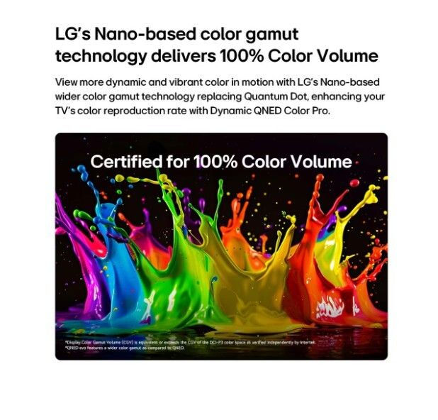 縮圖：LG 75 吋 LG QNED evo AI QNED85 Mini LED 4K 智能電視 (2026) 75QNED85BCA