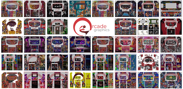 Arcade Graphics Design Artwork For Arcade Cabinet