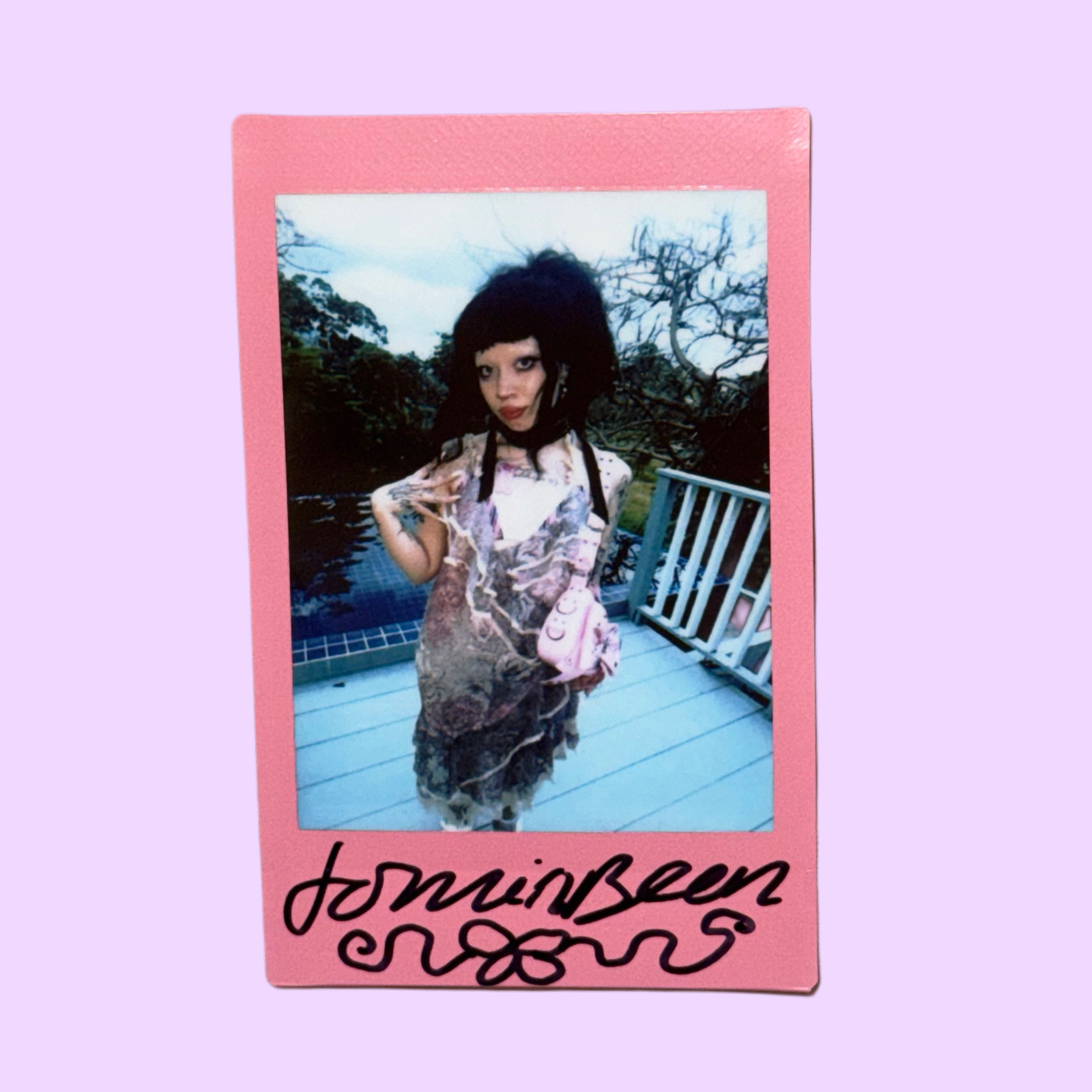 Thailand vacation signed Polaroid #4