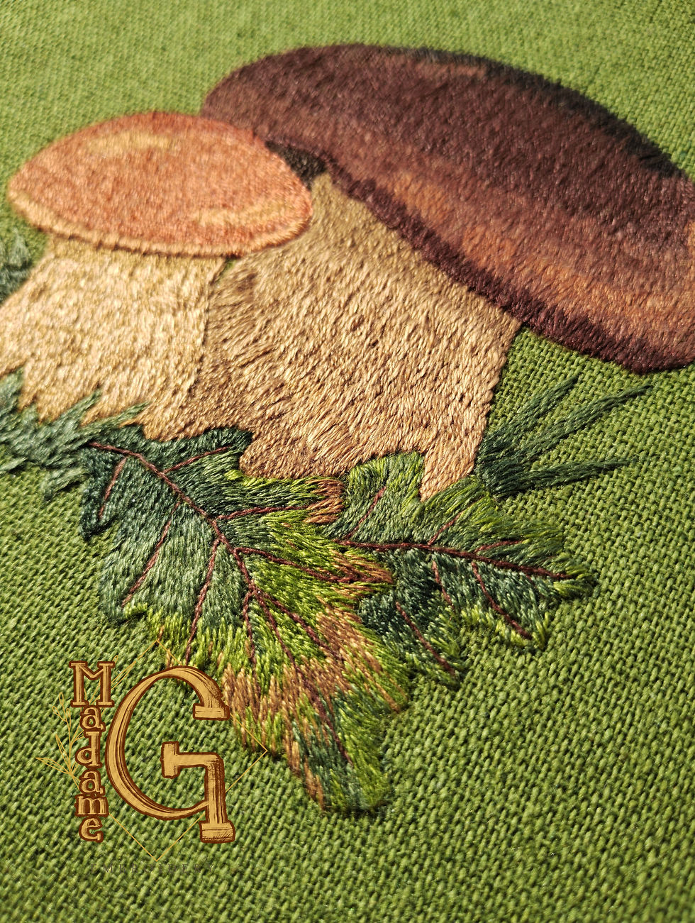 Handmade silk shading