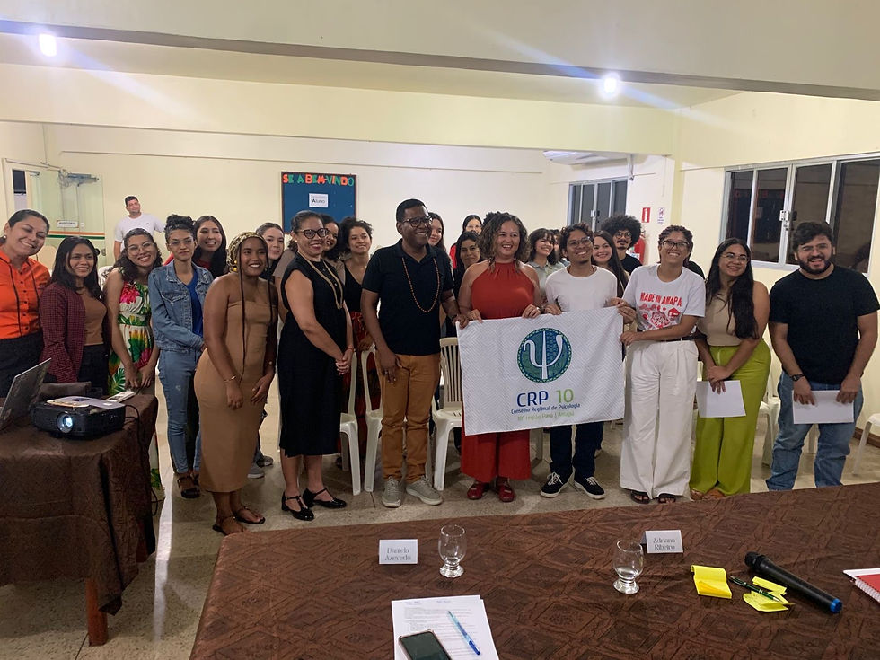 Mesa-redonda debate racialidades em Macapá e destaca a importância de uma Psicologia antirracista