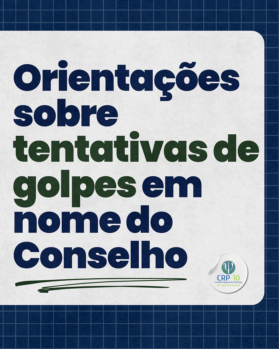 CRP 10 alerta sobre envio de boletos falsos e mensagens fraudulentas em nome do Conselho