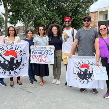 CRP10 acompanha ato em defesa das(os) trabalhadoras(es) do SUAS