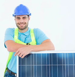 Technical visit photovoltaic kit system
