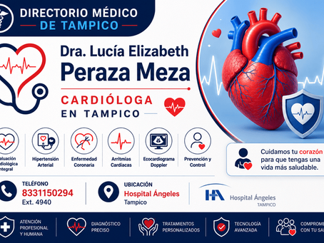 Dra. Lucía Elizabeth Peraza Meza - Cardióloga en Tampico