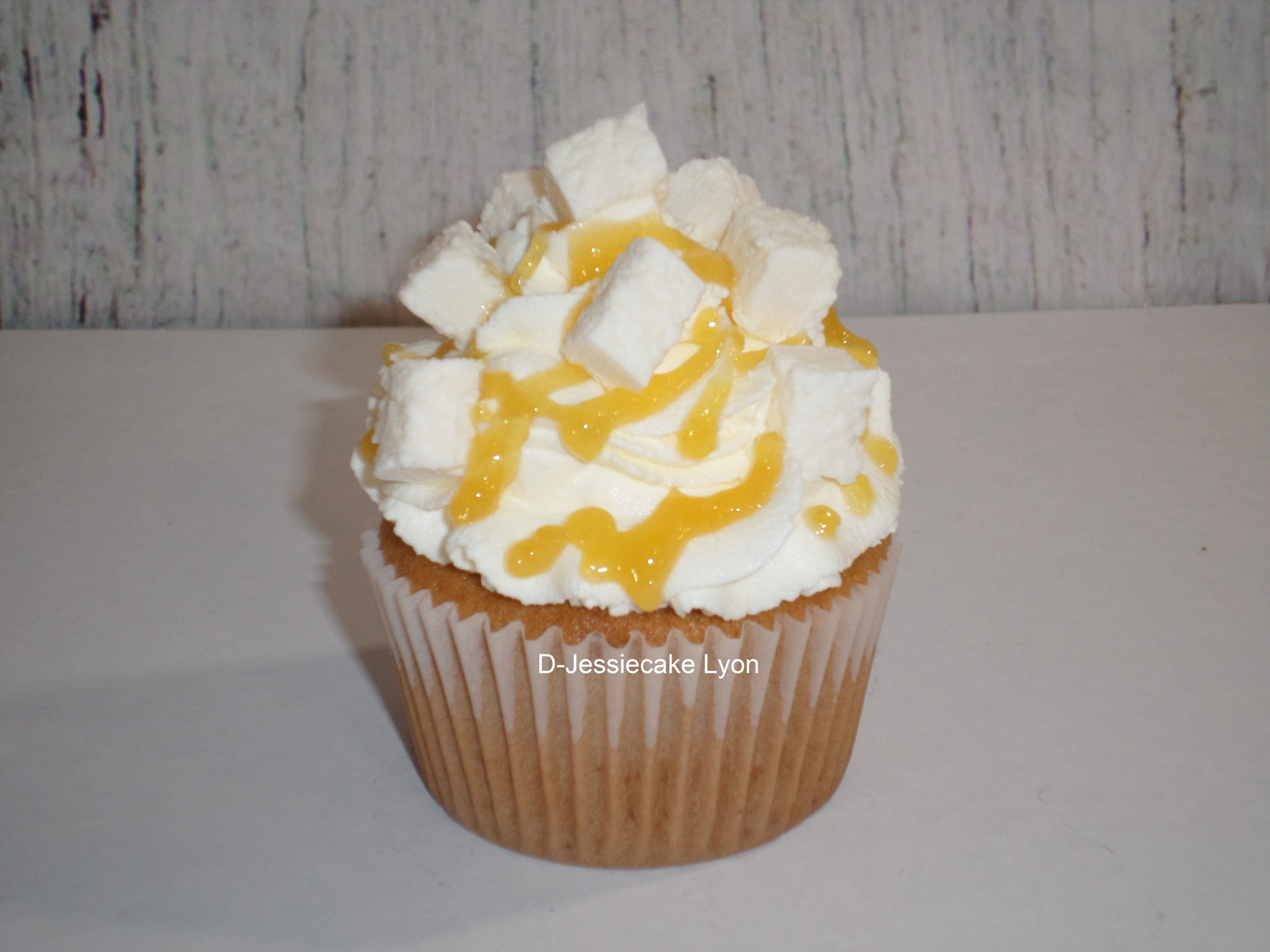 Cupcake  Vanille - Mangue-Passion-Coco