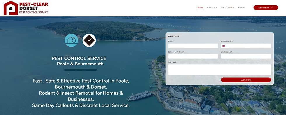 Expert Pest Control in Poole & Bournemouth |