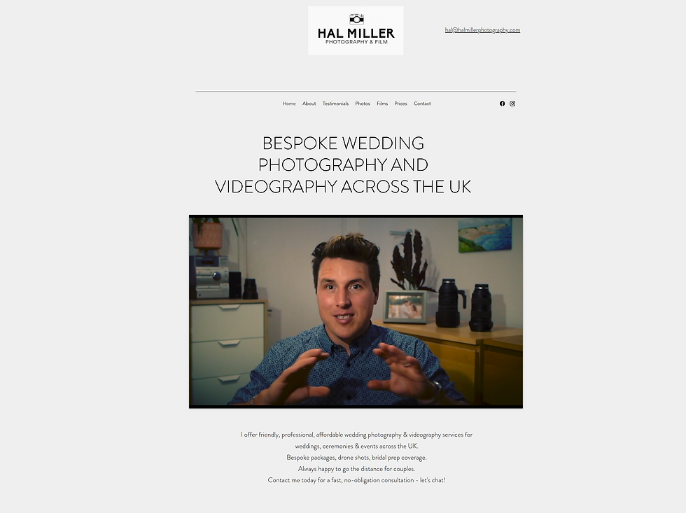 Bespoke Wedding Photography & Videography UK | Hal Miller