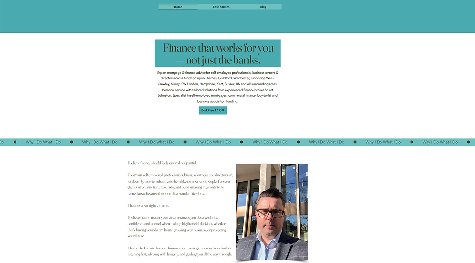 Stuart Johnston Expert mortgage & finance advice
