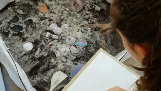 Atelier Fouiller Relever Révéler Centre d'art Le Lait archéologie Albi