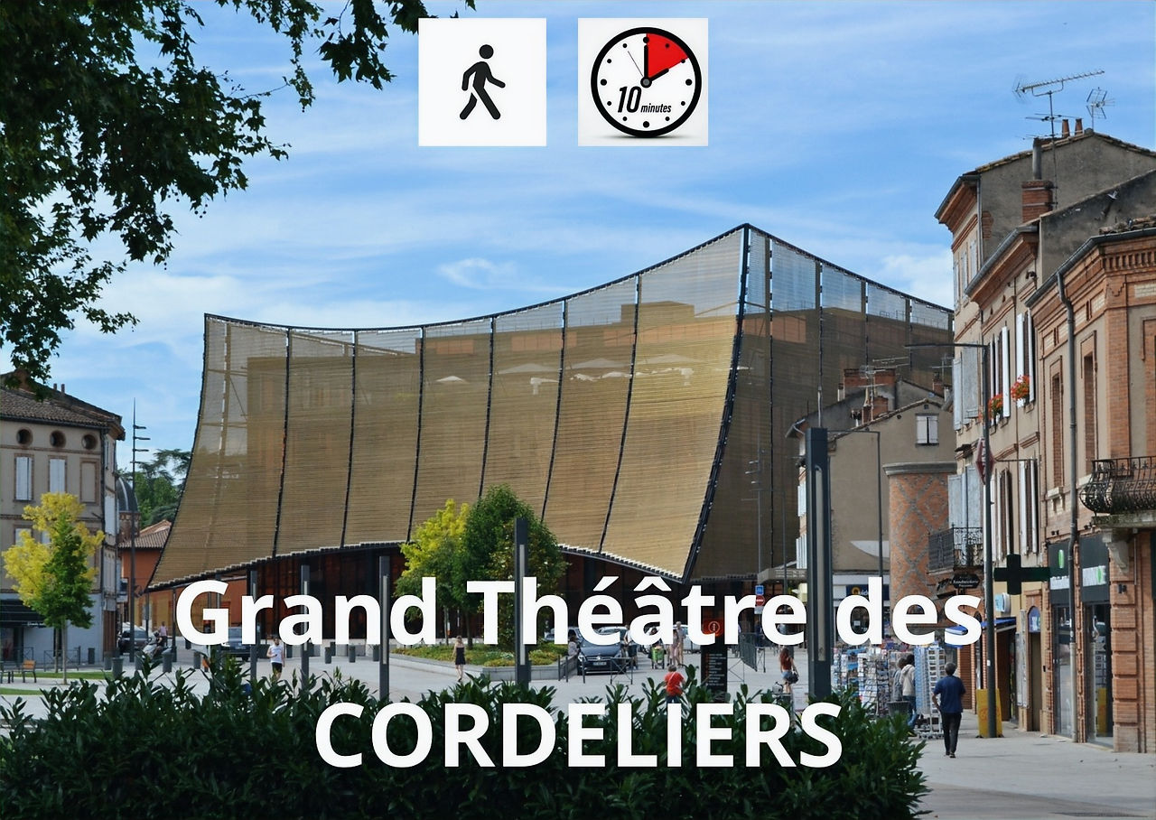 Grand Théâtre des CORDELIERS abritant la Scène Nationale d'ALBI