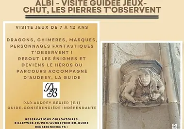 Visite jeu en famille Chut les pierres t'observent Albi