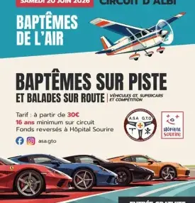 ❤️ Sensations fortes, solidarité et passion mécanique au profit des enfants hospitalisés