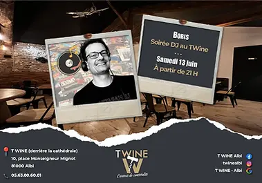 soiree DJ Boris bar a vinyles Albi musique participative
