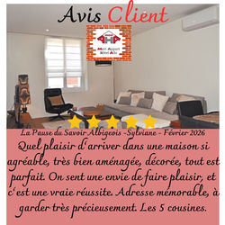 Avis Client La Pause du Savoir Albigeois - Sylviane - Février 2026