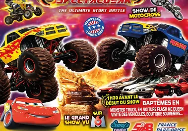Monster Spectacular Albi monster trucks cascades motocross