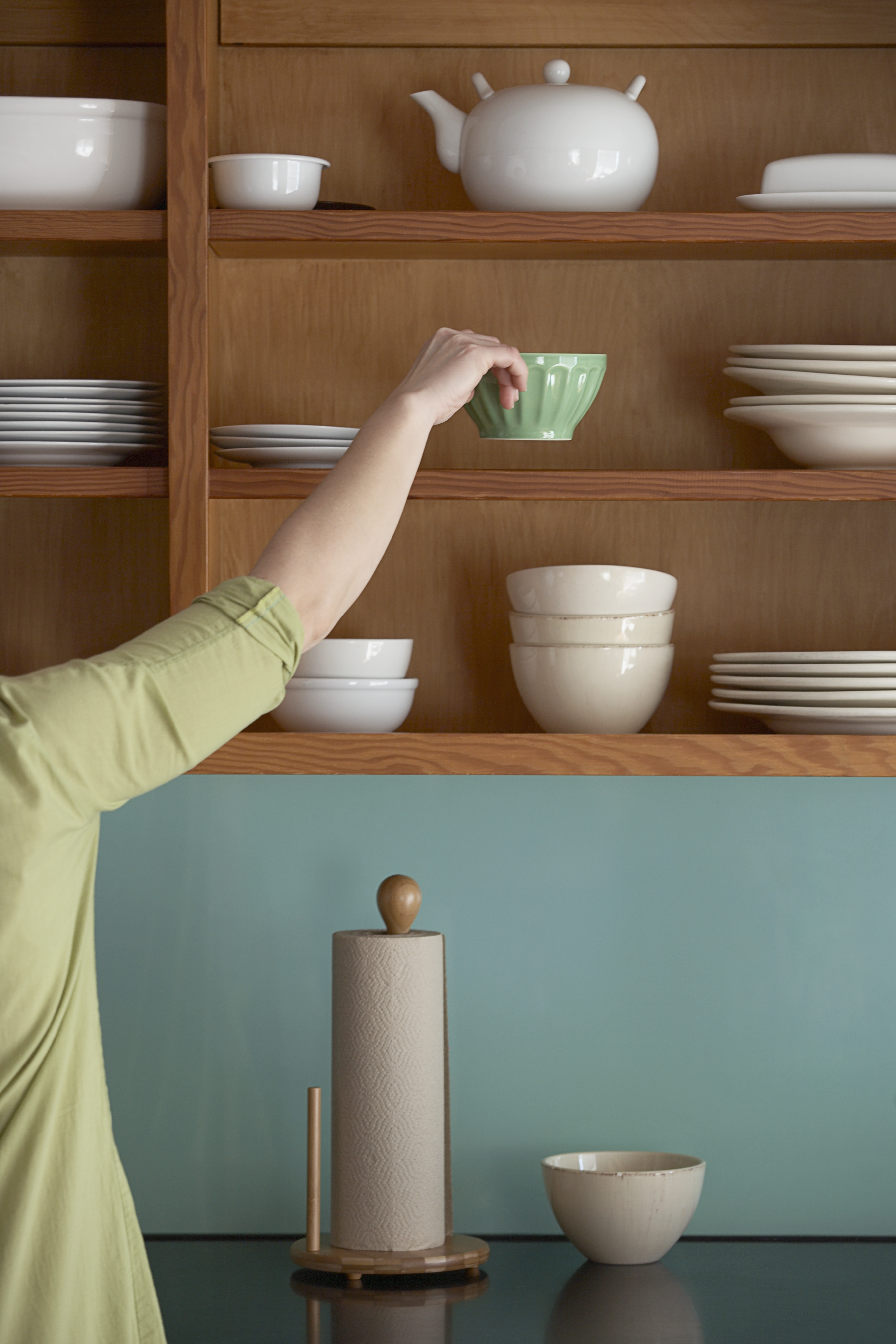 Organized Kitchen Cabinet