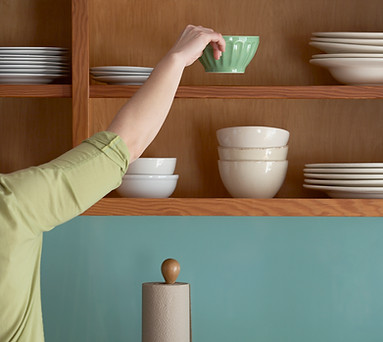 Hand Reaching Shelf