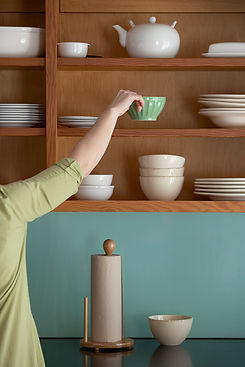 Organized Kitchen Cabinet