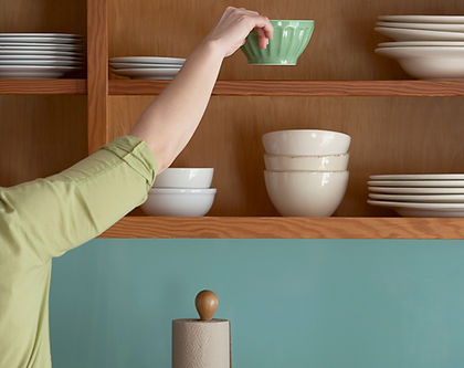 Organized Kitchen Cabinet