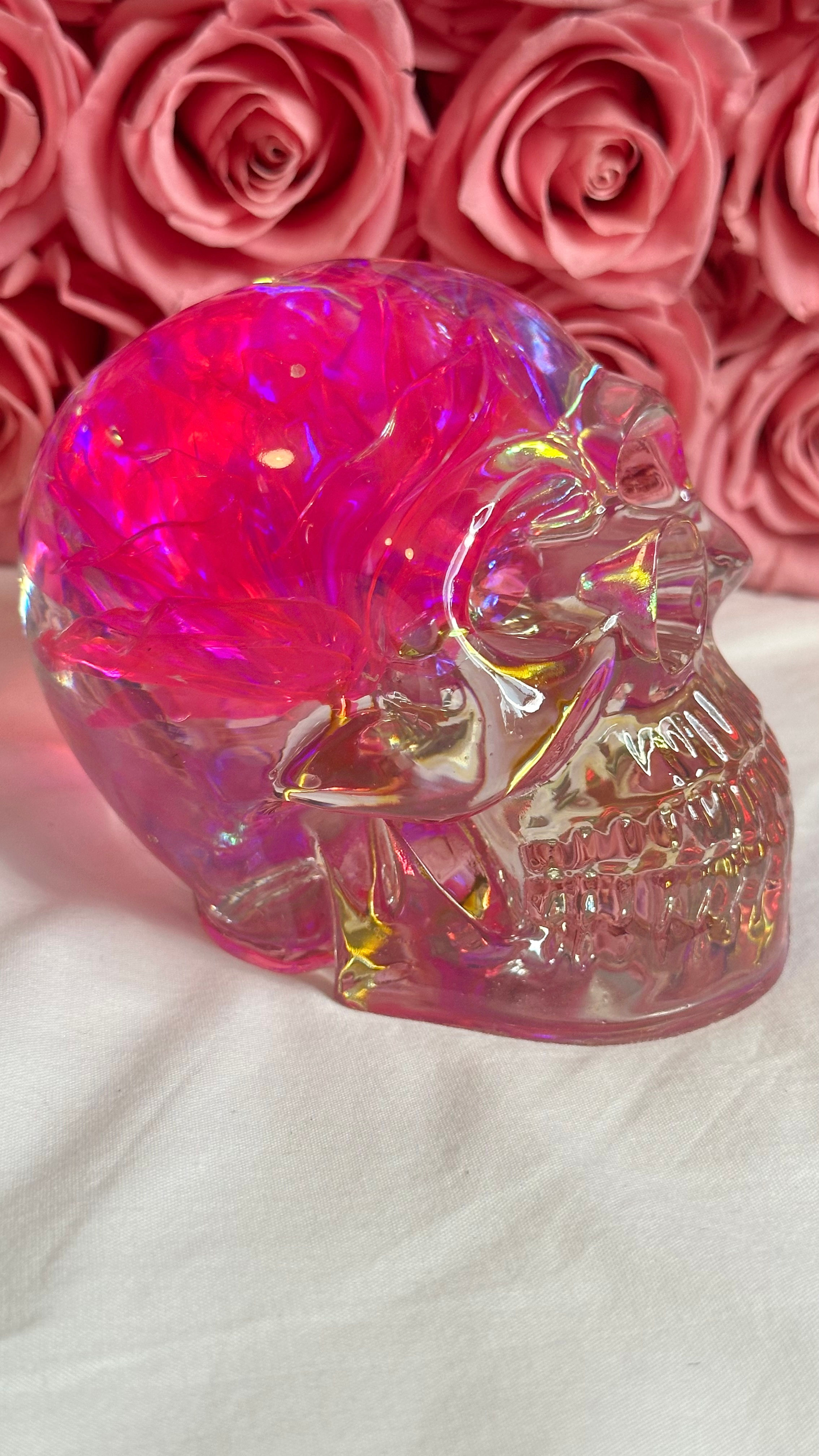 Scatterbrain Pink Skull