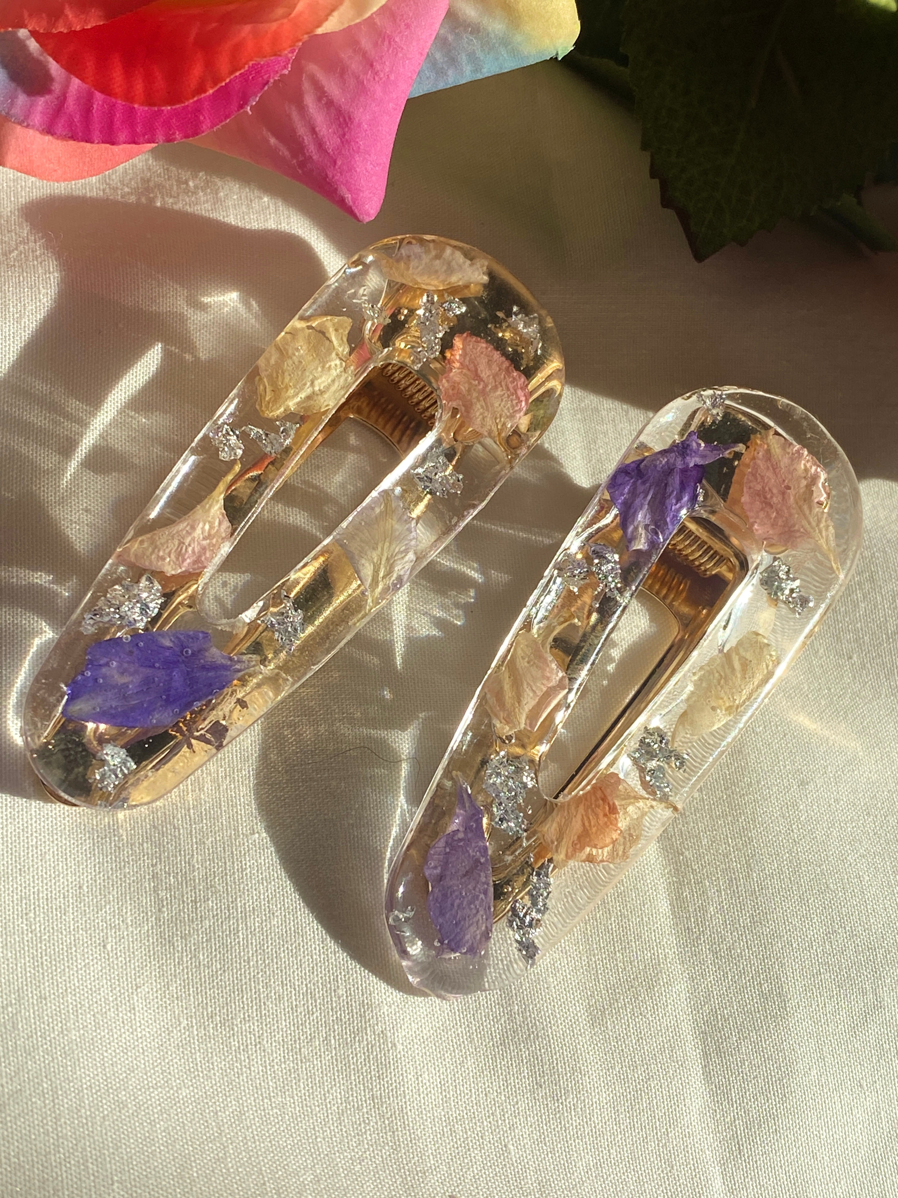 Pretty Petal Hair Clips