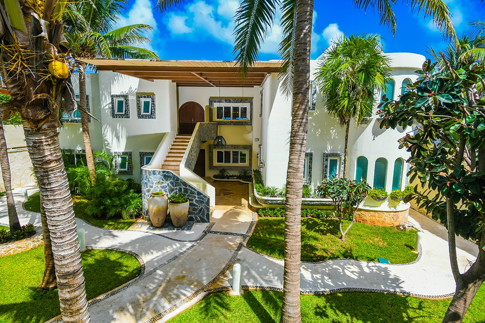 Villa Corona in Puerto Morelos