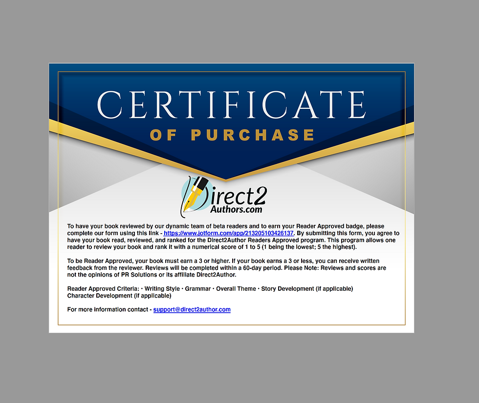 Reader Approved Banner