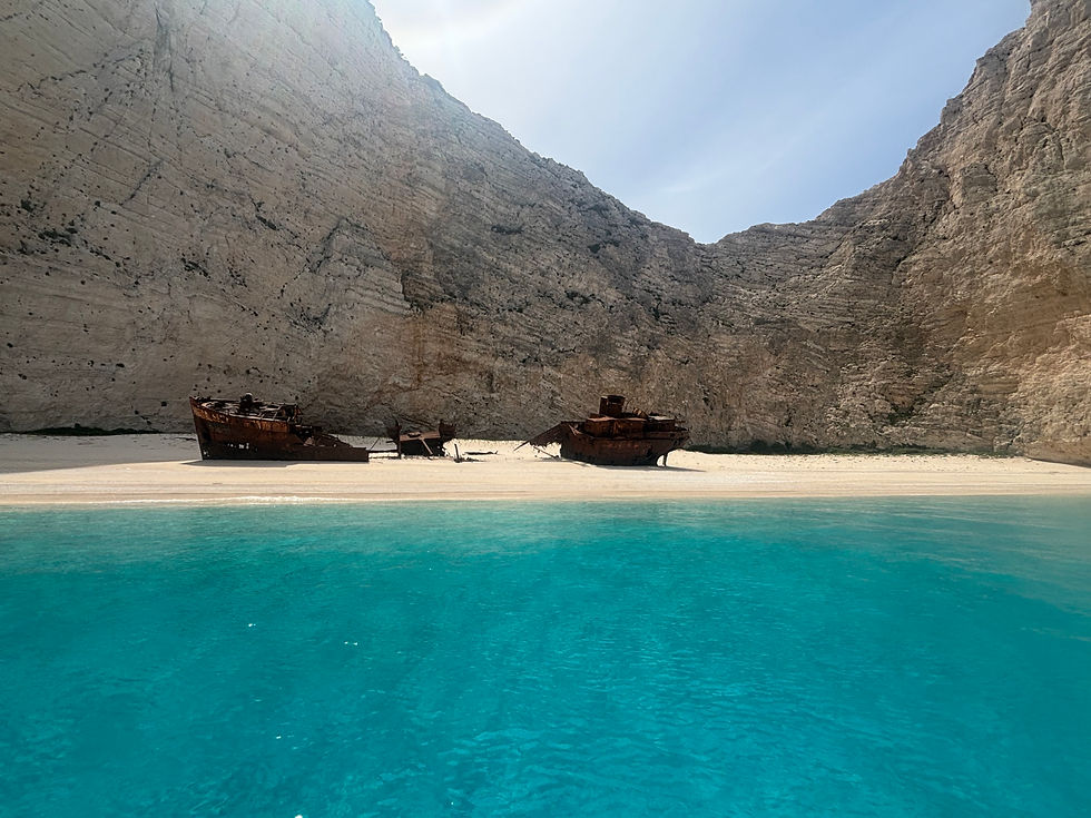 Navagio Beach Ship Wreck