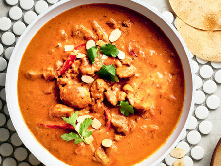 Butter Chicken with Red Pepper 🍅🌶️